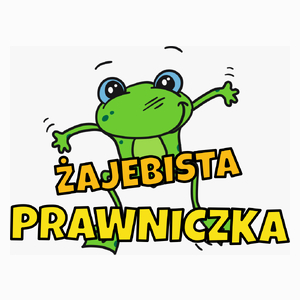 Żajebista prawniczka - Poduszka Biała