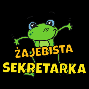 Żajebista sekretarka - Torba Na Zakupy Czarna