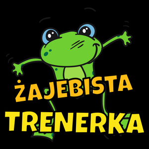 Żajebista trenerka - Torba Na Zakupy Czarna