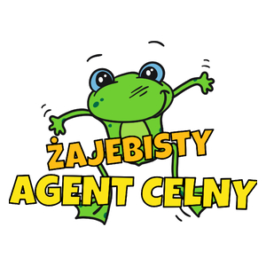 Żajebisty Agent Celny - Kubek Biały