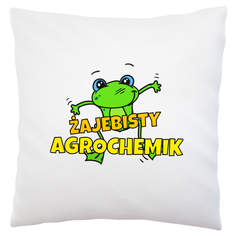 Żajebisty Agrochemik - Poduszka Biała