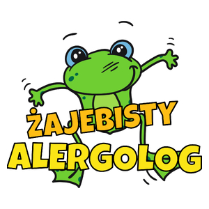 Żajebisty Alergolog - Kubek Biały