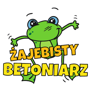 Żajebisty Betoniarz - Kubek Biały