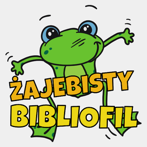 Żajebisty Bibliofil - Męska Koszulka Biała