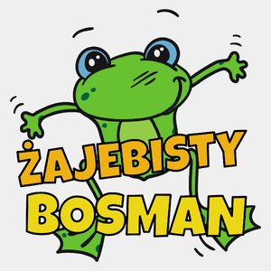 Żajebisty Bosman - Męska Koszulka Biała