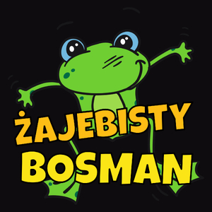 Żajebisty Bosman - Męska Koszulka Czarna