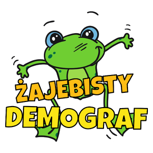 Żajebisty Demograf - Kubek Biały