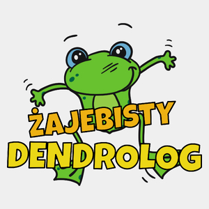 Żajebisty Dendrolog - Męska Koszulka Biała