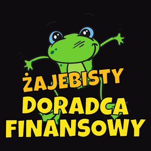 Żajebisty Doradca Finansowy - Męska Koszulka Czarna