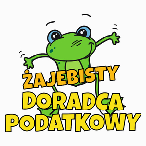 Żajebisty Doradca Podatkowy - Poduszka Biała