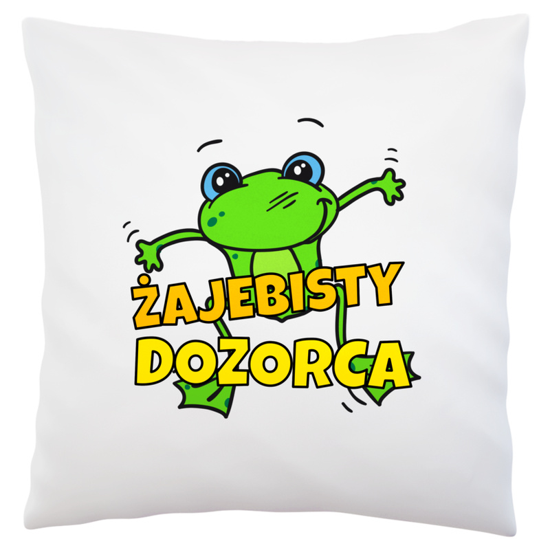 Żajebisty Dozorca - Poduszka Biała