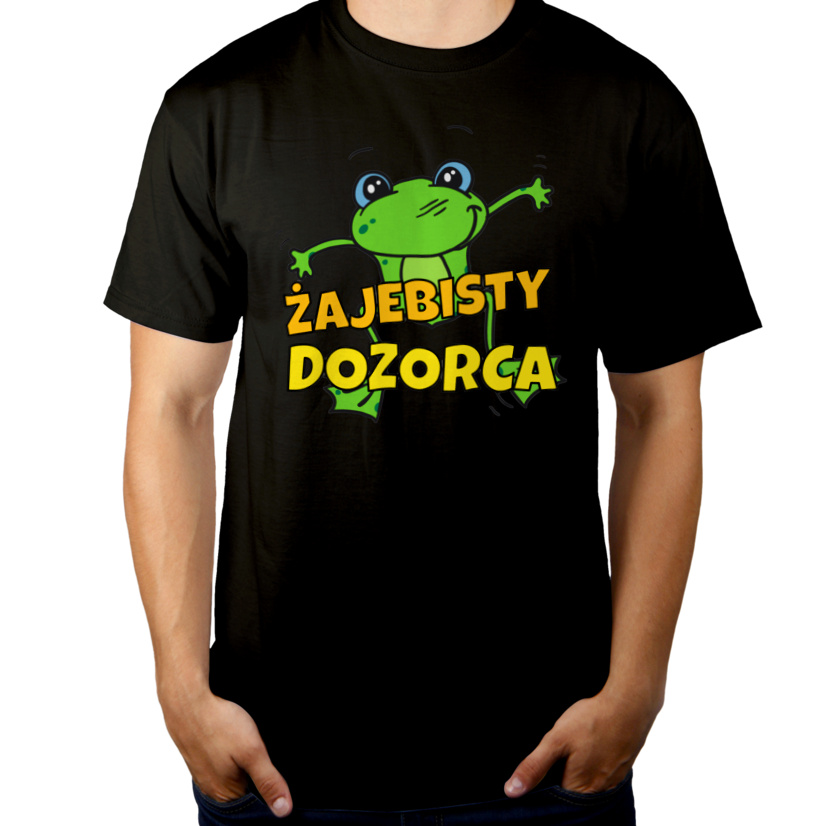 Żajebisty Dozorca - Męska Koszulka Czarna