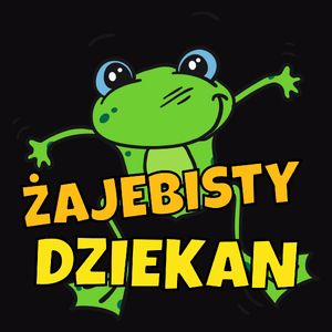 Żajebisty Dziekan - Męska Koszulka Czarna