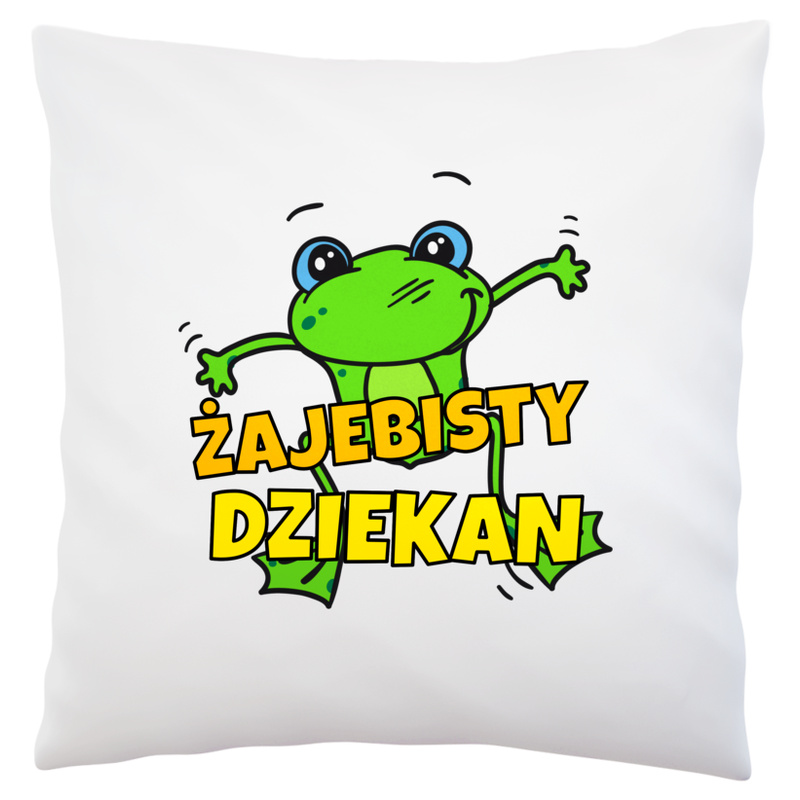 Żajebisty Dziekan - Poduszka Biała