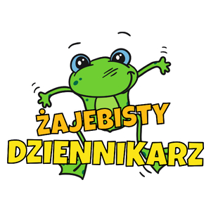 Żajebisty Dziennikarz - Kubek Biały