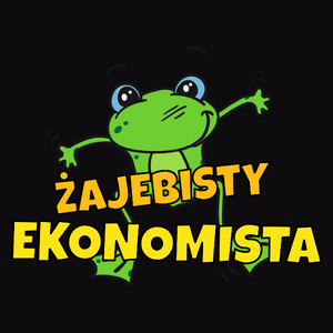 Żajebisty Ekonomista - Męska Koszulka Czarna