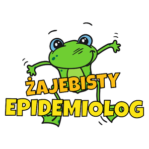 Żajebisty Epidemiolog - Kubek Biały