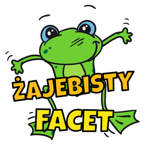 Żajebisty Facet - Kubek Biały