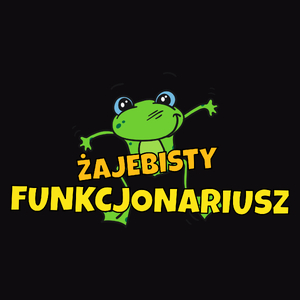 Żajebisty Funkcjonariusz - Męska Koszulka Czarna