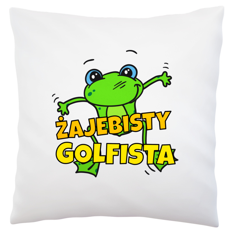 Żajebisty Golfista - Poduszka Biała