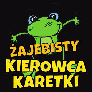 Żajebisty Kierowca Karetki - Męska Koszulka Czarna