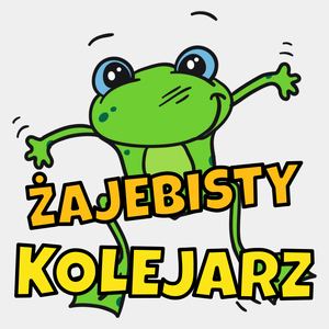 Żajebisty Kolejarz - Męska Koszulka Biała