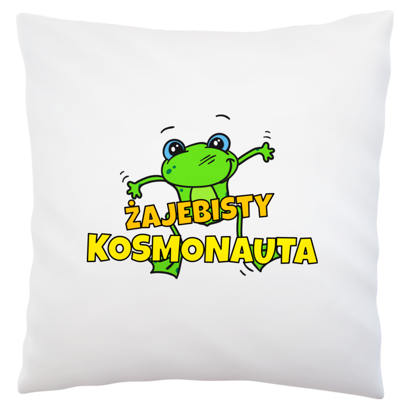 Żajebisty Kosmonauta - Poduszka Biała