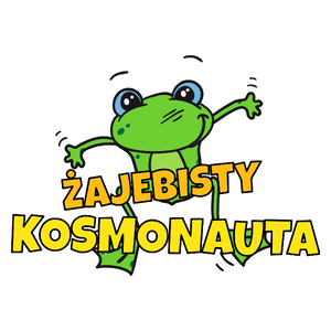 Żajebisty Kosmonauta - Kubek Biały