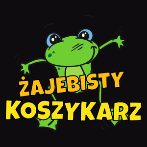 Żajebisty Koszykarz - Męska Koszulka Czarna