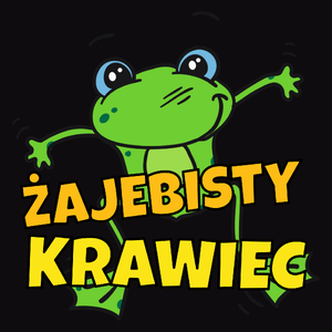 Żajebisty Krawiec - Męska Bluza z kapturem Czarna