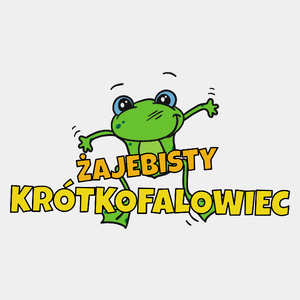 Żajebisty Krótkofalowiec - Męska Koszulka Biała