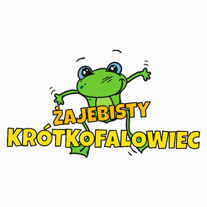 Żajebisty Krótkofalowiec - Poduszka Biała