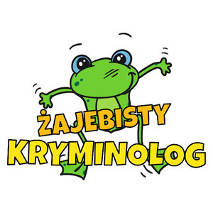 Żajebisty Kryminolog - Kubek Biały