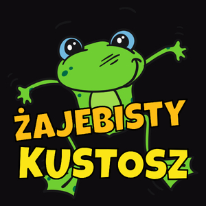 Żajebisty Kustosz - Męska Koszulka Czarna