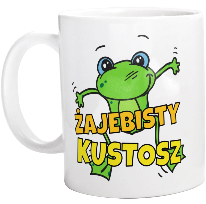 Żajebisty Kustosz - Kubek Biały