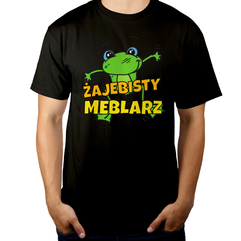 Żajebisty Meblarz - Męska Koszulka Czarna