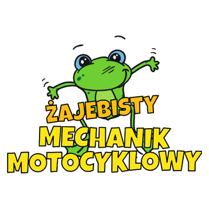 Żajebisty Mechanik Motocyklowy - Kubek Biały