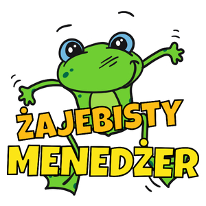 Żajebisty Menedżer - Kubek Biały