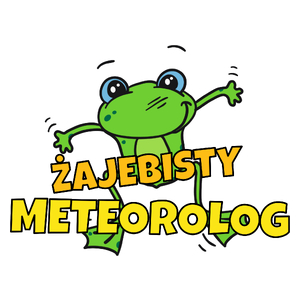 Żajebisty Meteorolog - Kubek Biały