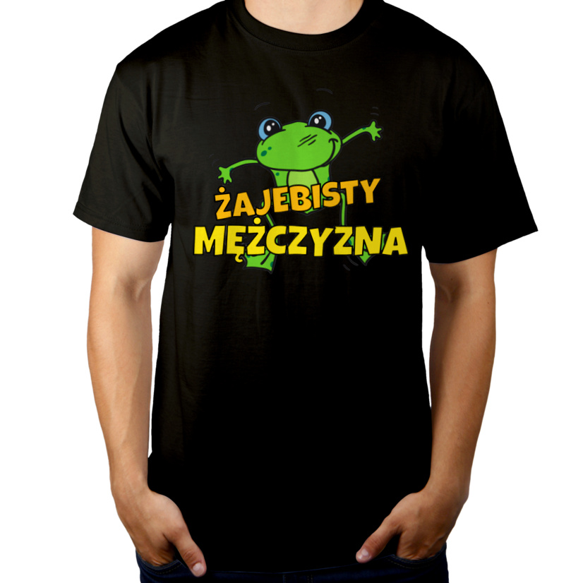 Żajebisty Mężczyzna - Męska Koszulka Czarna