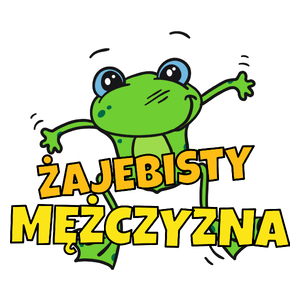 Żajebisty Mężczyzna - Kubek Biały