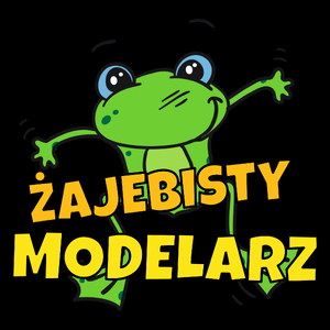 Żajebisty Modelarz - Torba Na Zakupy Czarna