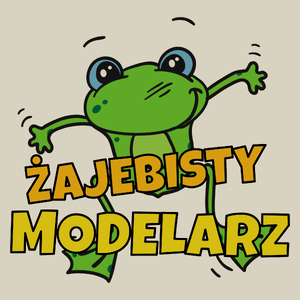 Żajebisty Modelarz - Torba Na Zakupy Natural