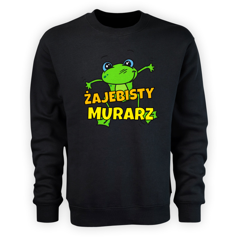 Żajebisty Murarz - Męska Bluza Czarna