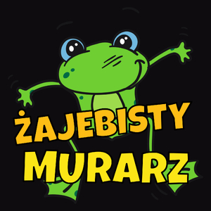 Żajebisty Murarz - Męska Bluza Czarna