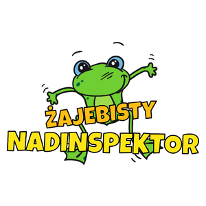 Żajebisty Nadinspektor - Kubek Biały