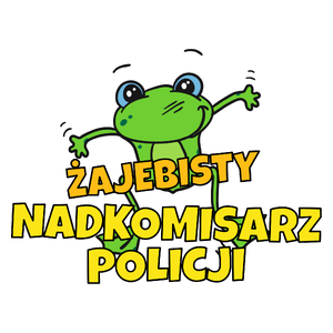 Żajebisty Nadkomisarz Policji - Kubek Biały