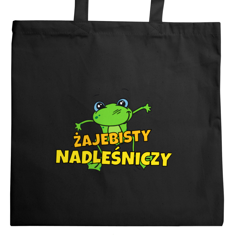 Żajebisty Nadleśniczy - Torba Na Zakupy Czarna