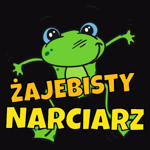 Żajebisty Narciarz - Męska Bluza Czarna