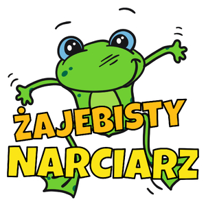 Żajebisty Narciarz - Kubek Biały